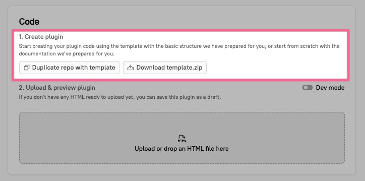 Choose whether to use a template or start from scratch.